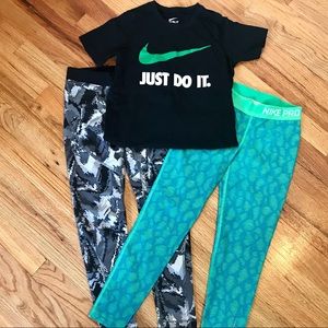 Nike Shirt & Leggings Bundle
